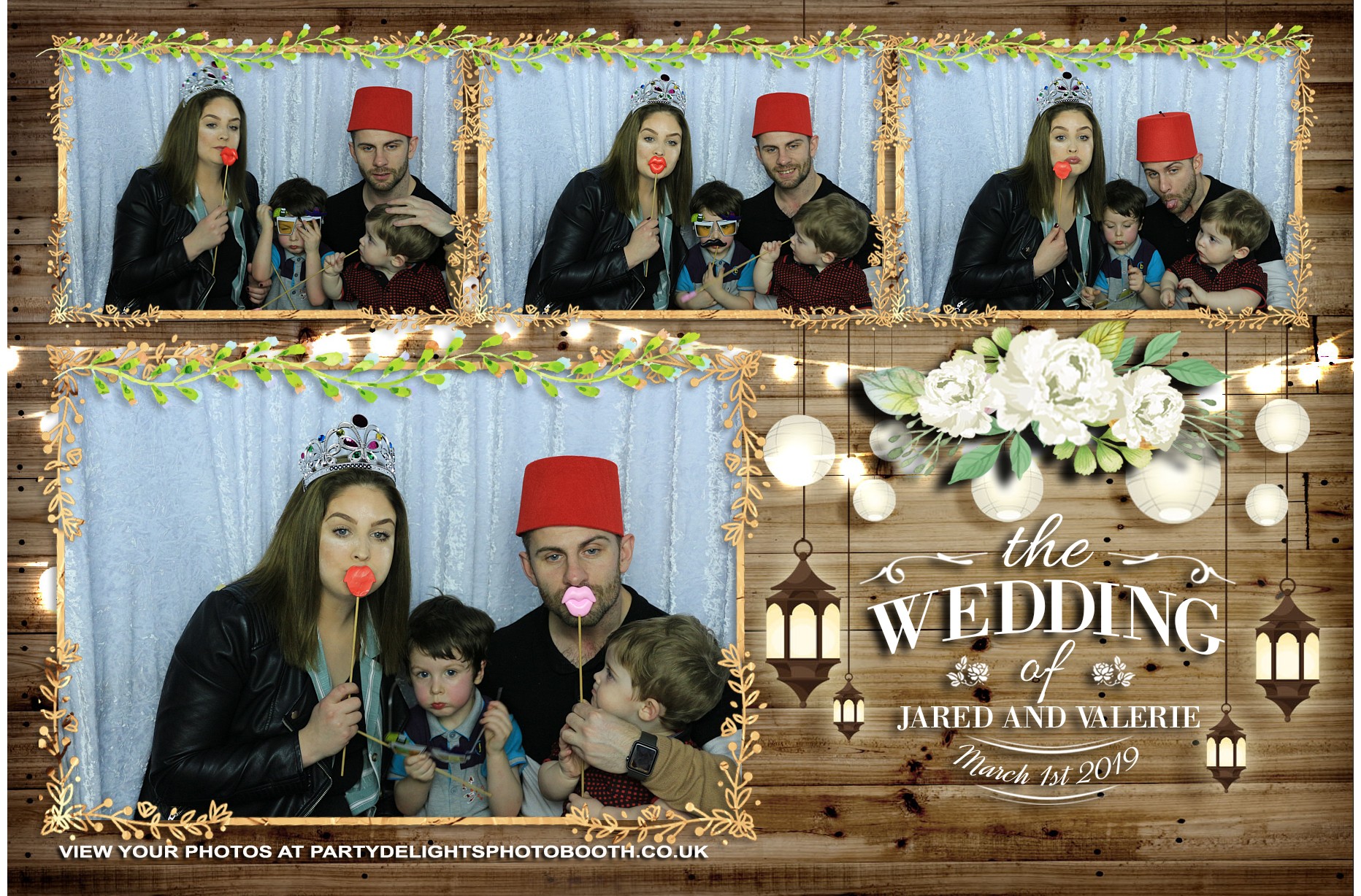 Jared and Valerie’s Wedding - Prints | View more photos from the event at gallery.partydelightsphotobooth.co.uk/u/PartyDelightsPhotoBooth/Jared-and-Valerie’s-Wedding-Prints